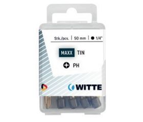 5 Puntas en cajita de plástico largo 50 mm (PH 3 TIN)