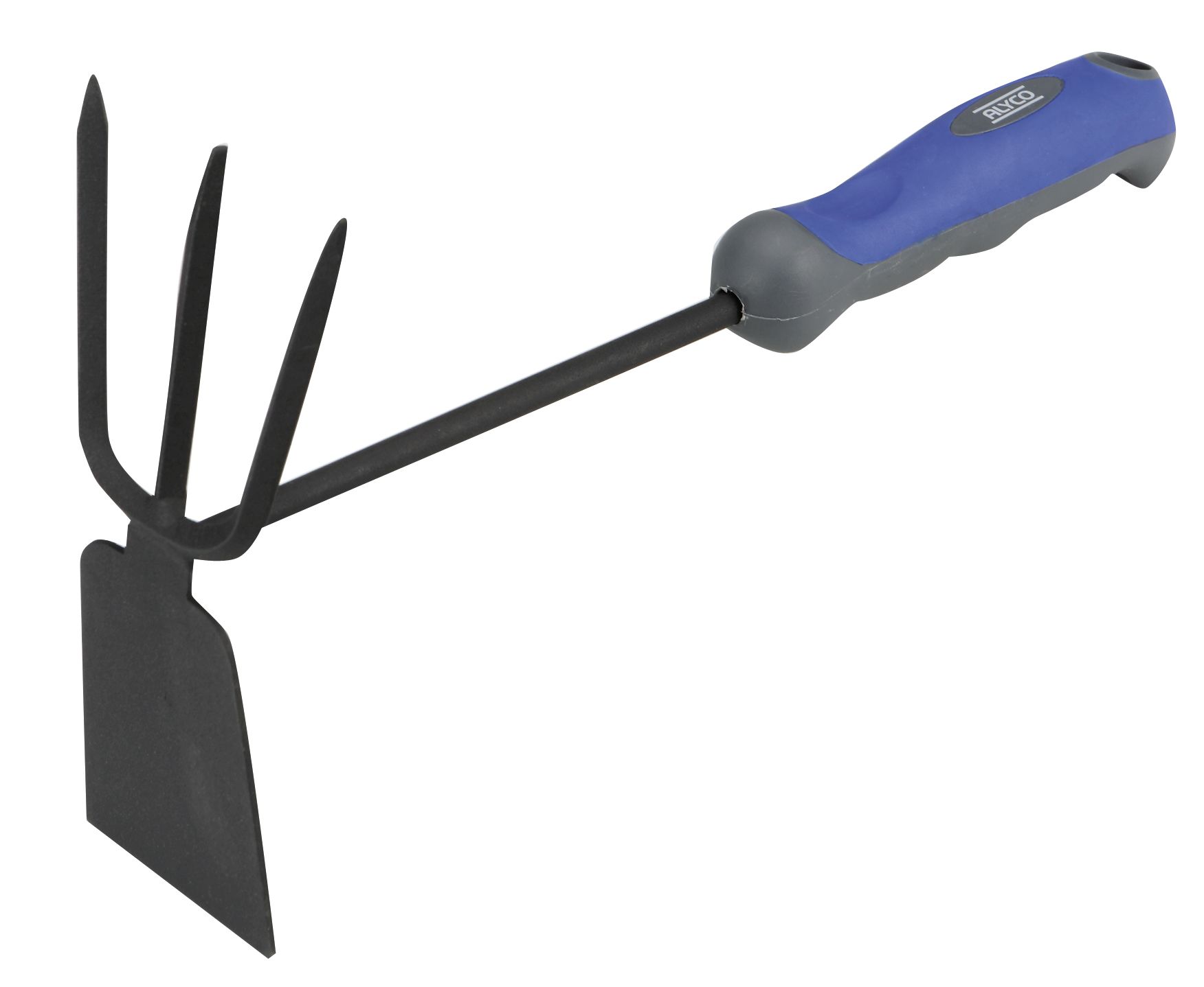 Image of Rake hoe with metal handle