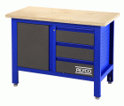 Mesa De Trabajo De 3 Cajones Y Portón 1200X600X865Mm ALYCO