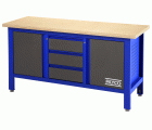 Mesa De Trabajo De 3 Cajones Y 2 Portones 1690X600X865Mm ALYCO