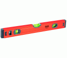 Nivel Tubular 3 Fiolas De Perfil Rectangular De Aluminio ALYCO ORANGE