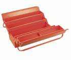 Caja Metálica Para Herramientas De 5 Bandejas ALYCO ORANGE