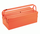 Caja Metálica De Herramientas De 3 Bandejas ALYCO ORANGE