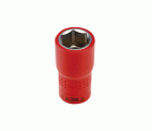 Llave de vaso aislada con boca hexagonal, para aprietes con carracas de cuadradillo ½” Alyco