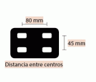 Rueda Fija Reforzada Supergruesa 5