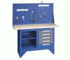 Mesa De Trabajo Reforzada Con 5 Cajones ALYCO