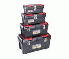 Conjunto De 4 Cajas De Plástico Con Bandeja Interior ALYCO