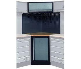 Nuevo armario de cocina Lon0167 con cerradura de eficacia fiable y bloqueo  de seguridad en tono plateado con 2 llaves (id:353 a3 fd a7a)