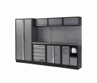 Conjunto Modular 4 Módulos Base De Trabajo En Acero Inoxidable ALYCO
