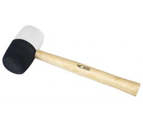 Marteau Embouts Nylon Alyco - 28mm - Manche Bois - Pour Métal Sans Marquer