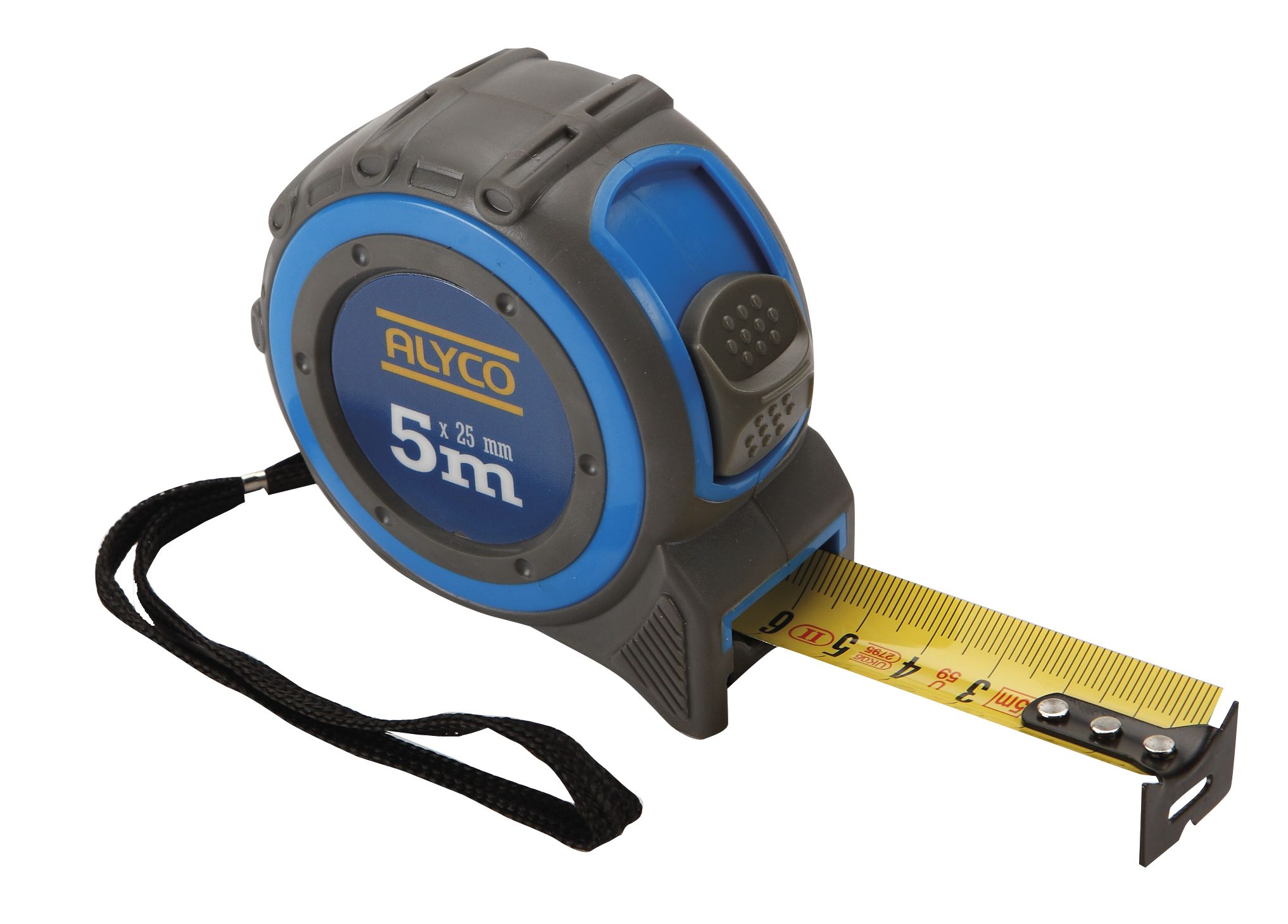 Metal Tape Measure Bi material Case ALYCO Products Alyco Tools
