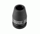 Llave de vaso de impacto tipo torx hembra E y cuadradillo 1/2” Alyco