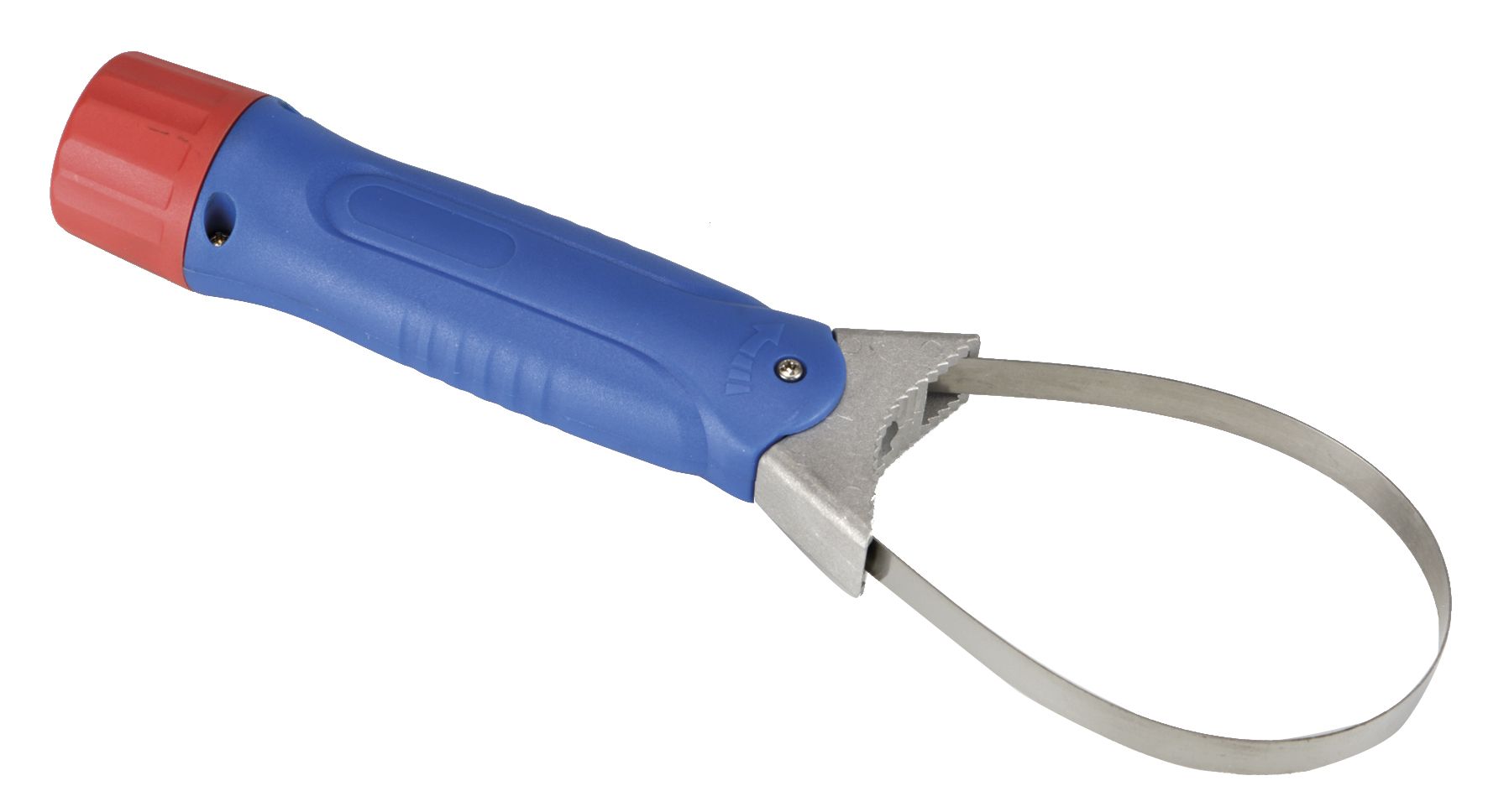 Belt spanner for filter top