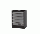 Armario Base De 5 Cajones Con Cerradura ALYCO