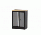 Armario Base De 2 Puertas Con Base De Madera Y Cerradura ALYCO