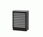 Armario Base De 9 Cajones Con Base De Acero Inoxidable Y Cerradura ALYCO