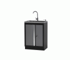 Armario Base Con Grifo Y 2 Puertas Con Cerradura ALYCO