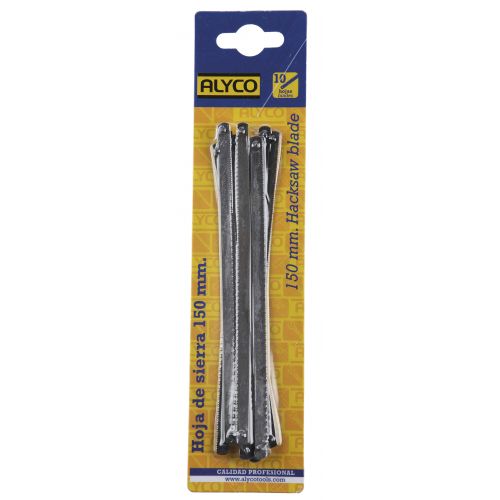 Hojas para sierra de arco junior de 150 mm Alyco 