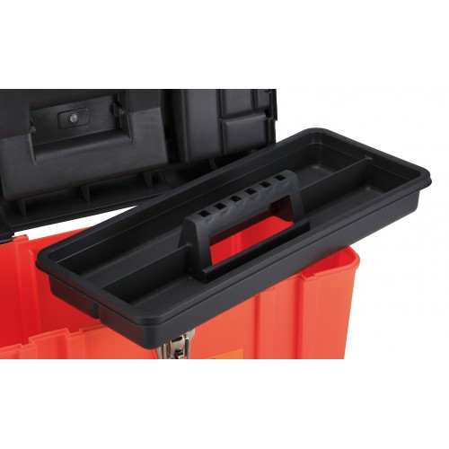 Caja De Plástico Con Bandeja Interior ALYCO ORANGE