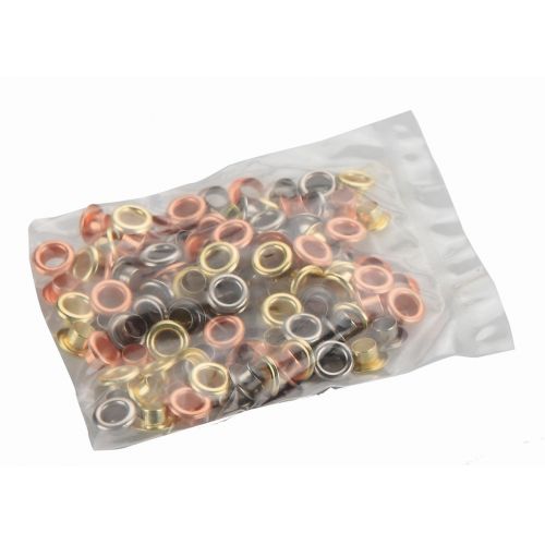 Eyelet Punch With Hole Punch and Eyelets Set in Blister ALYCO ORANGE