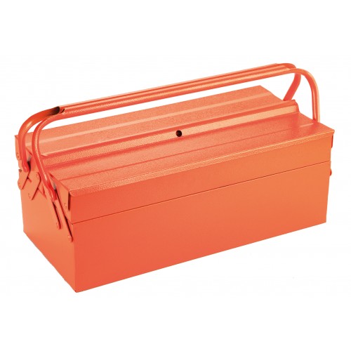 Caja Metálica De Herramientas De 3 Bandejas ALYCO ORANGE