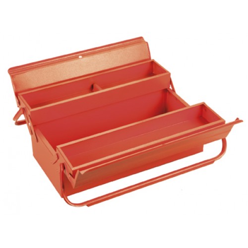 Caja Metálica De Herramientas De 3 Bandejas ALYCO ORANGE
