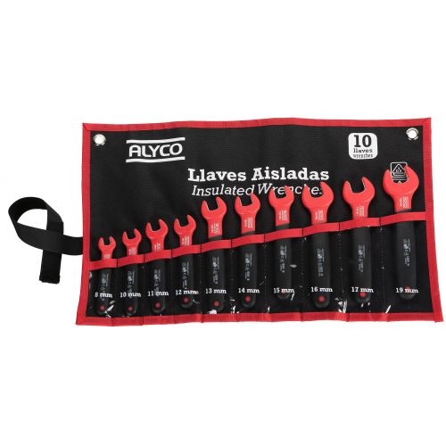 Juego De 10 Llaves Aisladas En Bolsa De Nylon ALYCO 