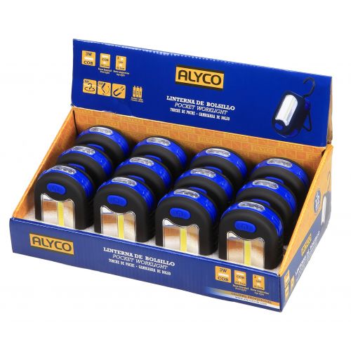 Linterna De Bolsillo Bifocal Cob 3W ALYCO