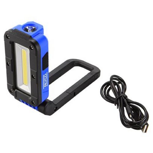 Linterna Recargable Bifocal Plegable 5W Cob  Ip54 ALYCO