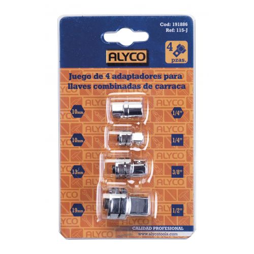 Juego Adaptadores Para Vasos Y Puntas ALYCO