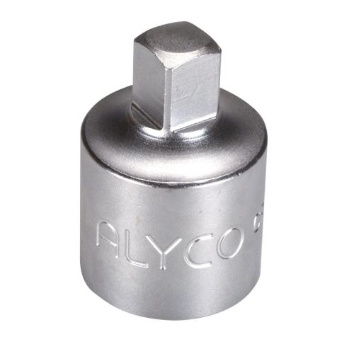 Adaptador para llaves de vaso, con acoplamiento hembra de 3/4 y macho de 1" Alyco