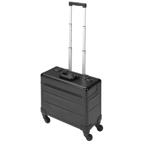 Maleta Trolley De Aluminio 4 Ruedas Y Bolsa De Nylon ALYCO