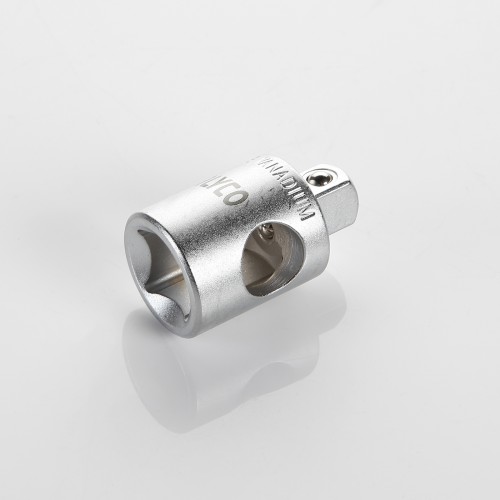 Adaptador para llaves de vaso con agujero pasante para mango en T, 1/2