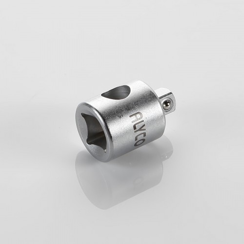 Adaptador para llaves de vaso con agujero pasante para mango en T, 3/8