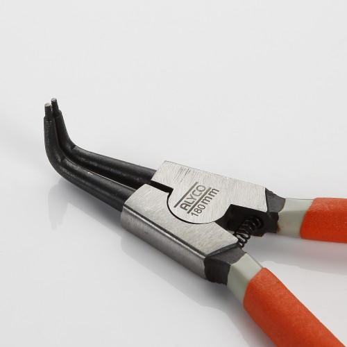 Alicate Bocas Curvas Para Arandelas Exteriores ALYCO ORANGE