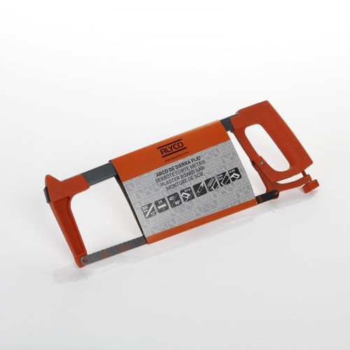 Arco De Sierra Cuerpo De Aluminio Para Metal ALYCO ORANGE