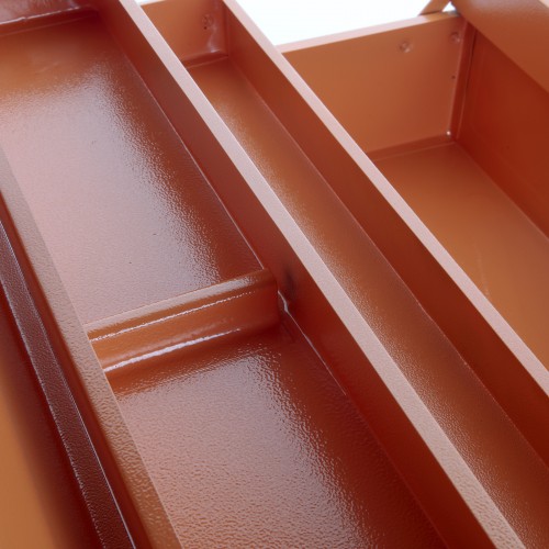 Caja Metálica Para Herramientas De 5 Bandejas ALYCO ORANGE