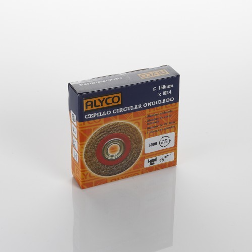 Cepillo Metálico Circular Para Esmeriladoras ALYCO 