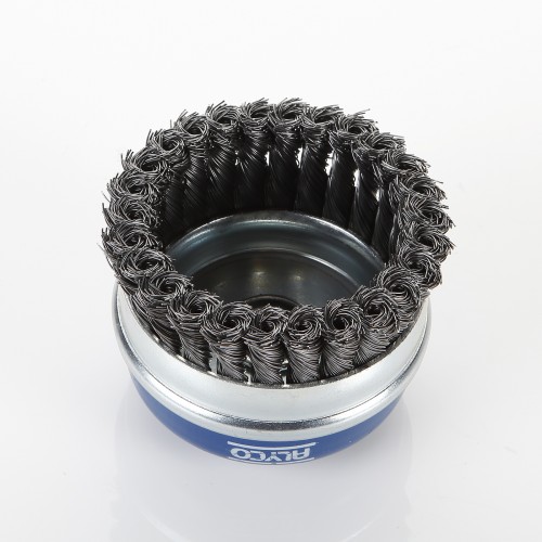 Cepillo Metálico De Taza Para Amoladoras ALYCO