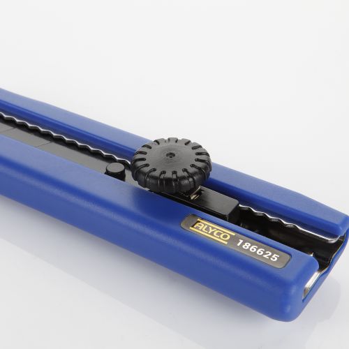 Cutter Cuchilla Sk2H Fragmentable 25 Mm Botón Deslizable ALYCO