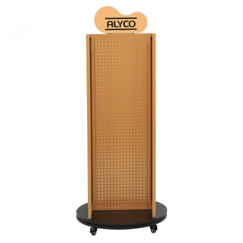 Expositor Giratorio Para Punto De Venta De 1670 x Ø700 mm ALYCO