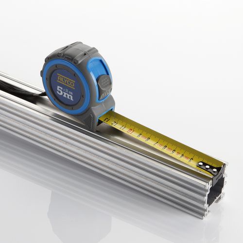 Flexómetro Metálico Cuerpo Bimaterial ALYCO