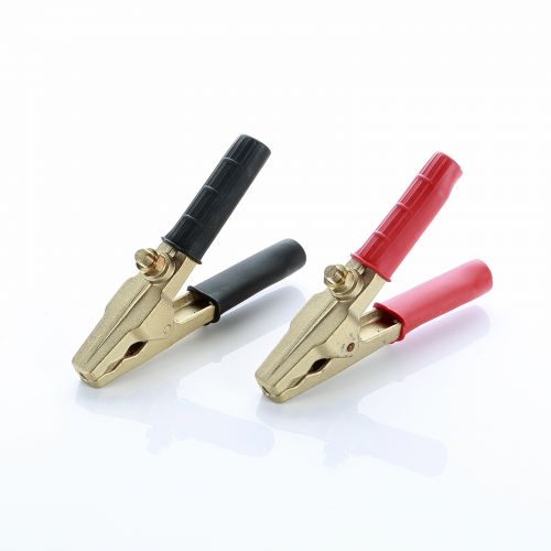 Juego de 2 pinzas para batería de bronce 600 A 155X100 Mm Alyco