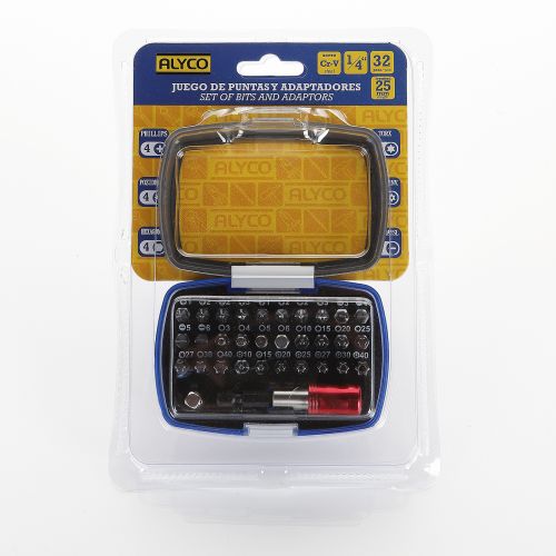 Juego 32 Pzas De Puntas De 1/4