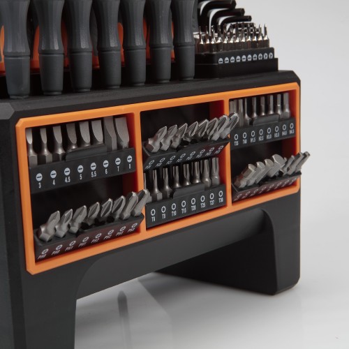 Juego Combinado De Destornilladores De 114 Piezas ALYCO ORANGE