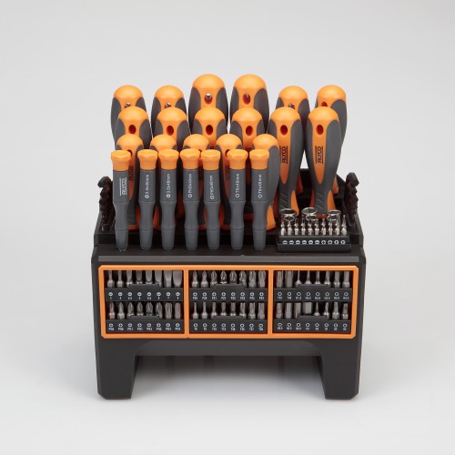 Juego Combinado De Destornilladores De 114 Piezas ALYCO ORANGE