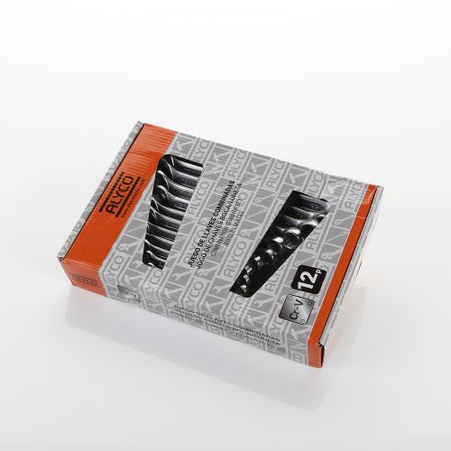 Juego De Llaves Combinadas 12 Piezas En Soporte Plástico ALYCO ORANGE