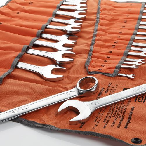 Juego De Llaves Combinadas 26 Piezas En Bolsa De Nylon ALYCO ORANGE