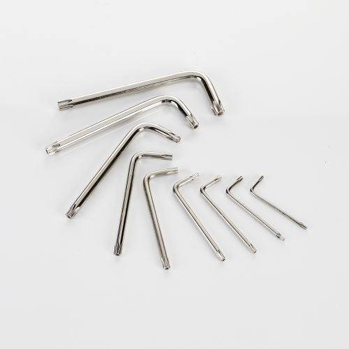 Juego De Llaves Torx Inviolable, Soporte De Plástico ALYCO