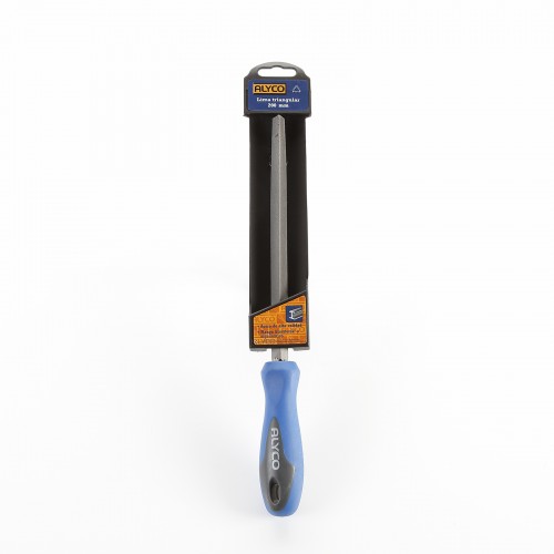 Lima Triangular Con Dentado Entrefino ALYCO